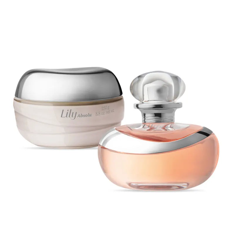 Kit Lily Absolu: Eau de Parfum 75ml+Creme Acetinado Hidratante Corporal Lily Absolu 250g