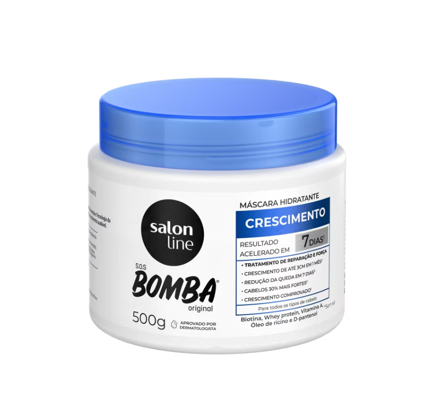 Mascarilla de tratamiento Bomba de vitaminas Salon Line 500 g
