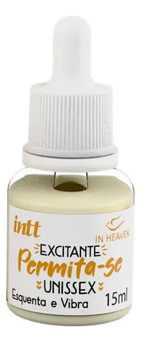 Intt in heaven permita-se lubrificante e gel íntimo sabor leite condensado 15mL 15g