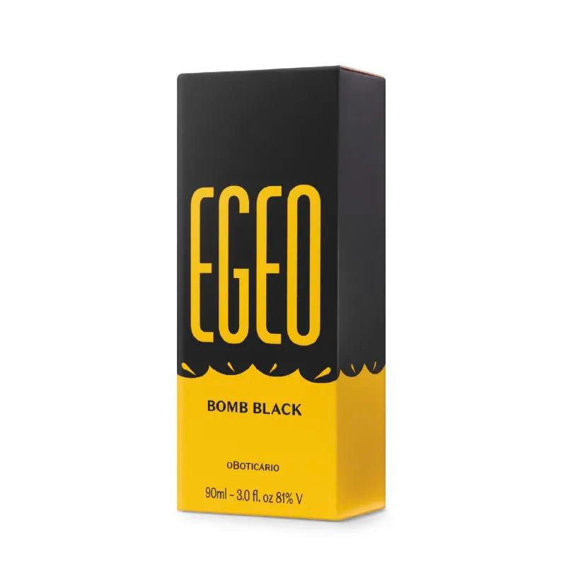Desodorante Colonia Egeo Bomb Black 90 ml