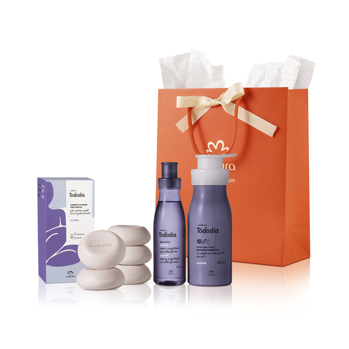 Regalo de algodón Natura Tododia (3 productos)