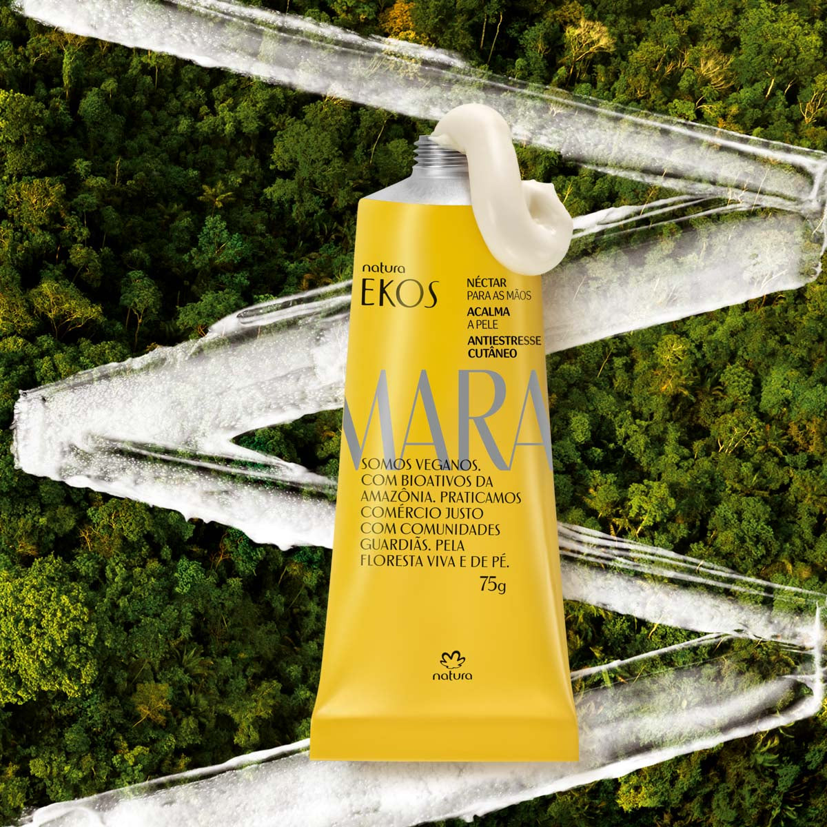 Néctar hidratante de manos de maracuyá Ekos - 75 g