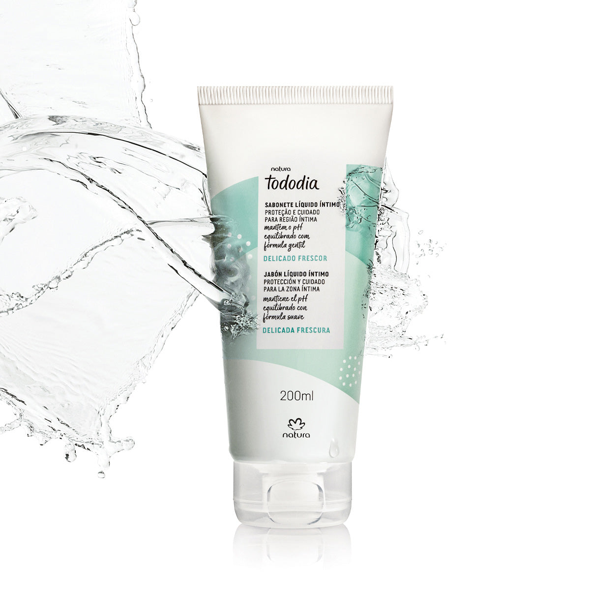 Jabón Líquido Íntimo Tododia Frescura Delicada 200ml