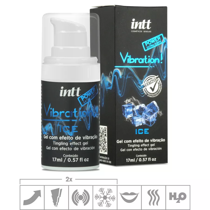 Excitante Unissex Vibration Power 17ml - Ice