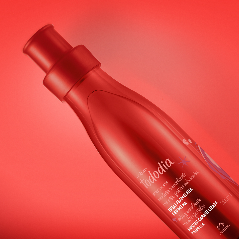 Desodorante corporal Tododia Caramel Apple and Vanilla Splash Colonia 200 ml