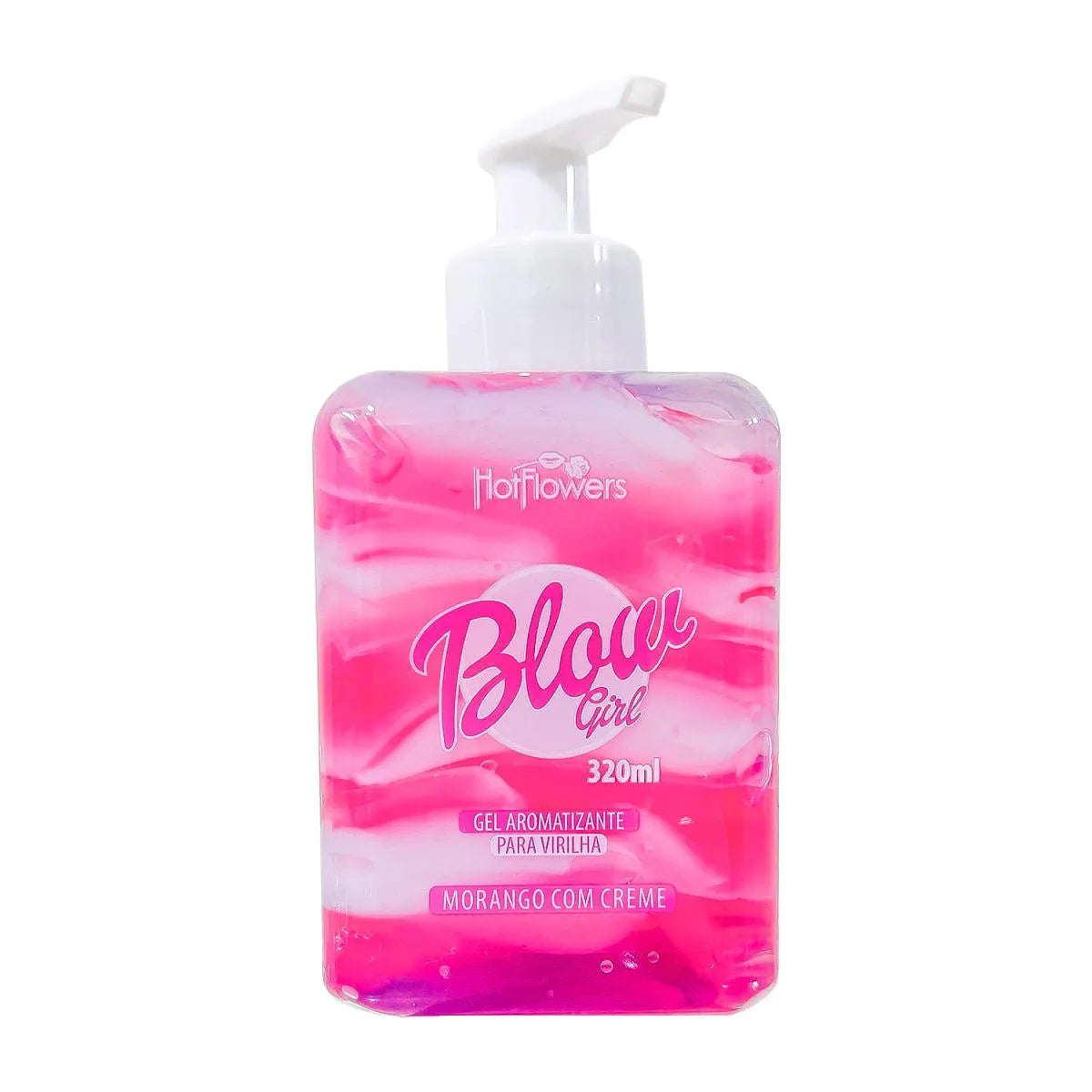 Gel Aromatizante Blow Girl 320ml - Morango c Creme