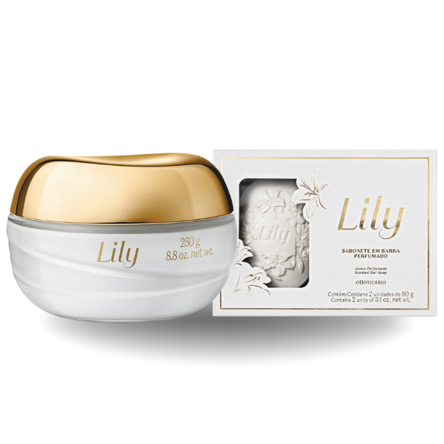 Kit Lily (hidratante + sabonete em barra)