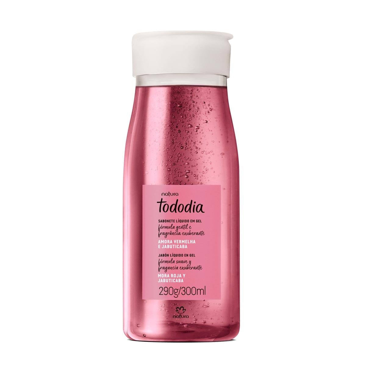 Jabón líquido en gel de morera roja y jabuticaba - 300 ml