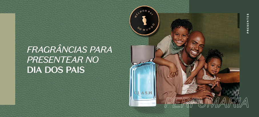 Top 5 fragrâncias para Dia dos Pais: eau de parfum, desodorante colônia, perfume, entre outros