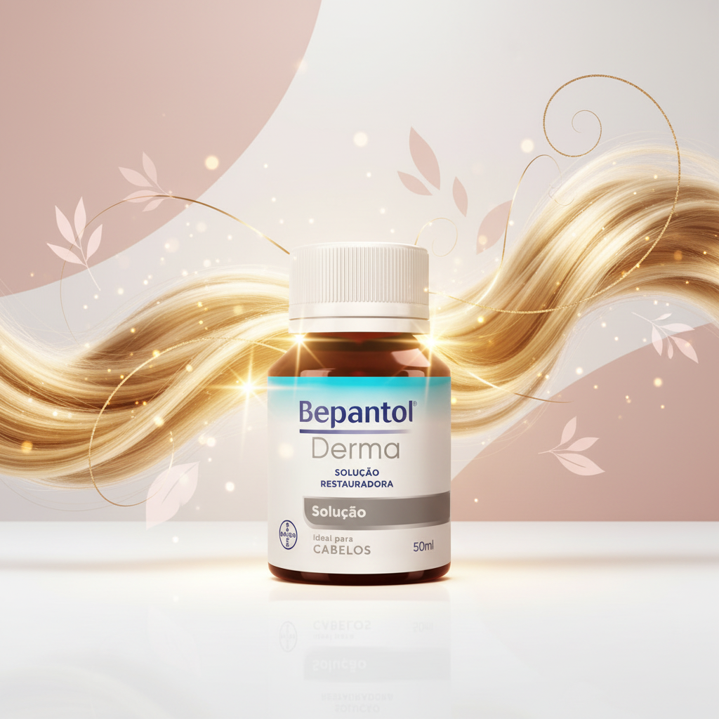 Bepantol Derma Solução 50ml: Restauração Profunda Para Cabelos Danificados