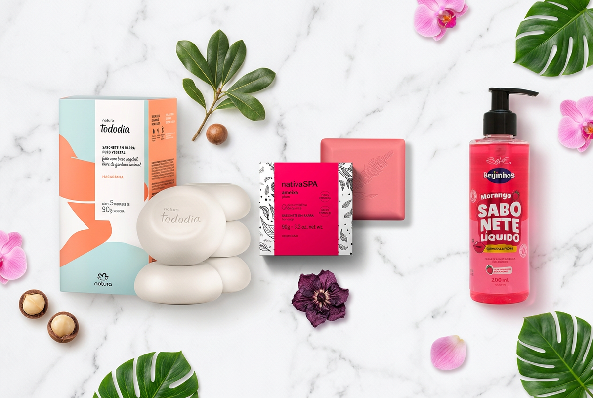 Sabonete em Barra ou Líquido: Como Escolher Produtos Brasileiros nos EUA