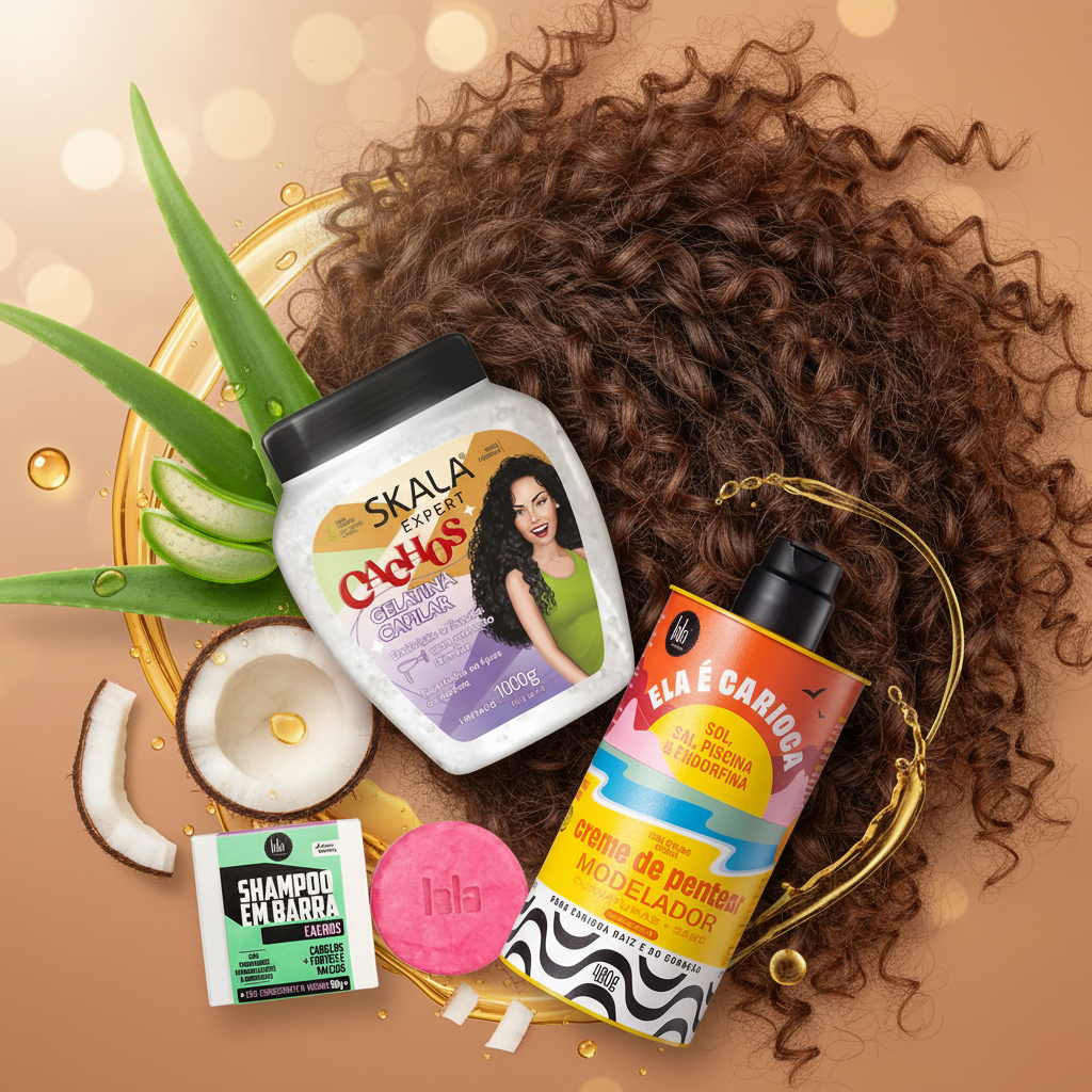 Guia Completo para Cabelos Cacheados: Produtos Skala e Lola