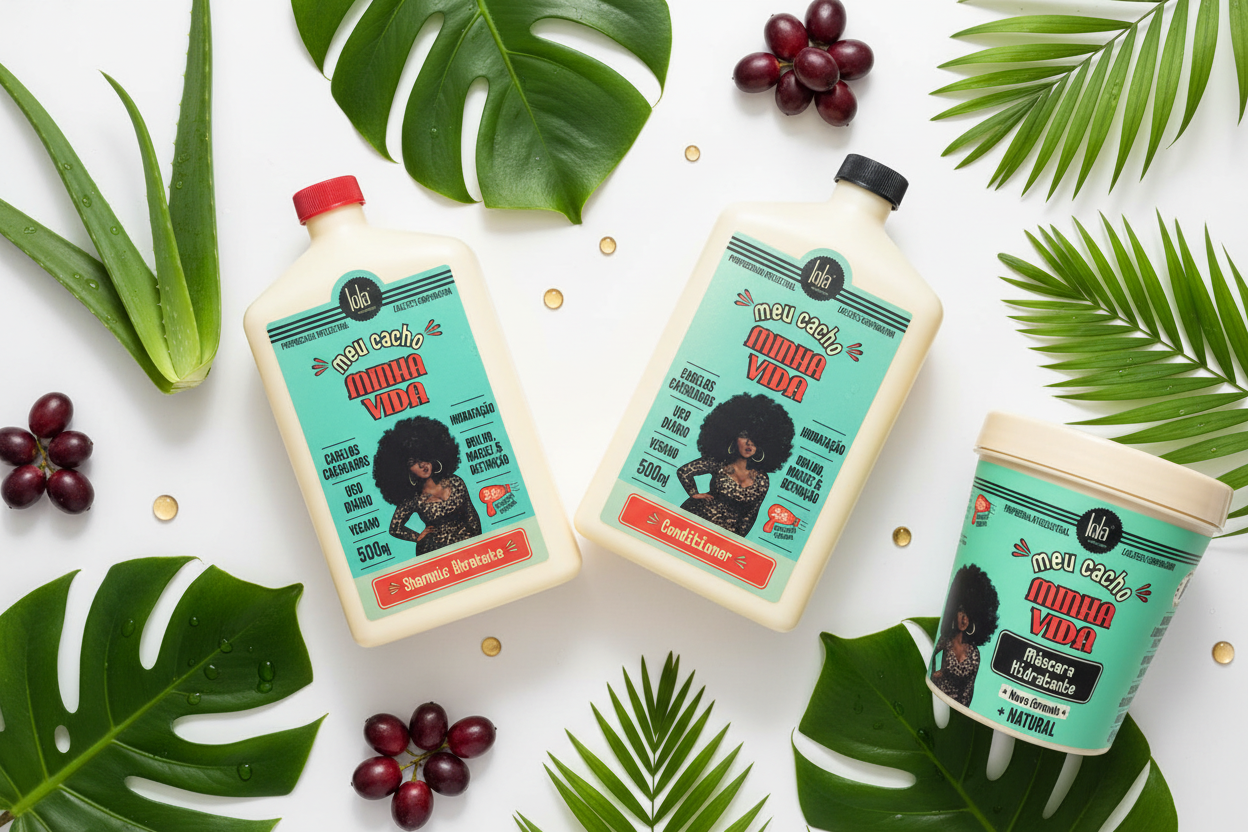 Lola Cosmetics Meu Cacho Minha Vida: A Linha Brasileira que Vai Transformar seus Cachos nos EUA!