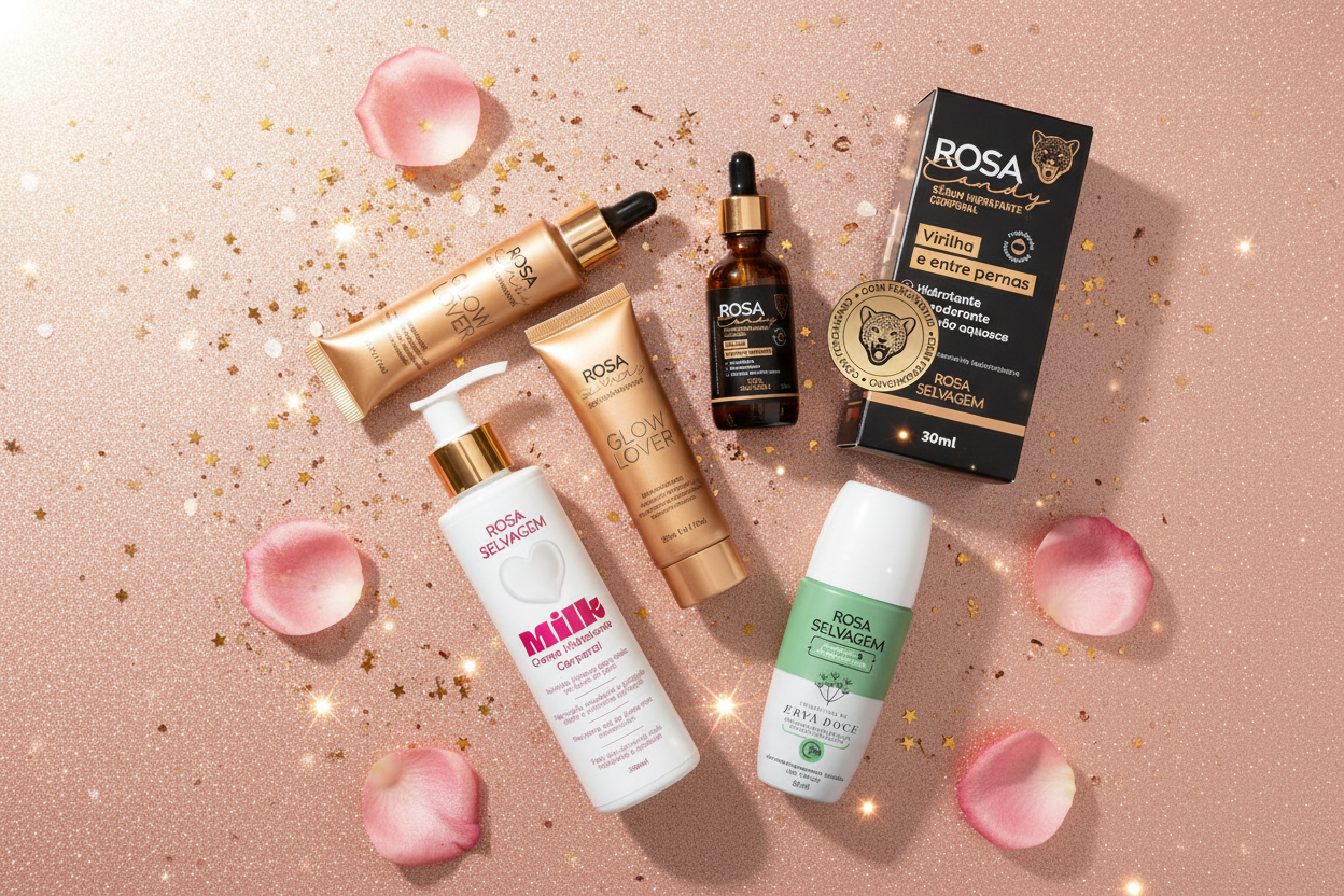 Novidades Rosa Selvagem Chegaram nos EUA: Iluminador, Sérum, Hidratante e Mais!