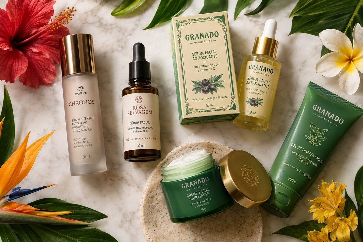 Sérum e Skincare Facial Brasileiro nos EUA: Guia Completo para uma Pele Saudável no Outono