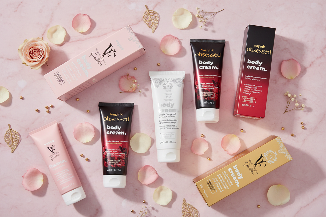 Wepink Body Cream: Todos os Hidratantes Brasileiros Disponíveis nos EUA!