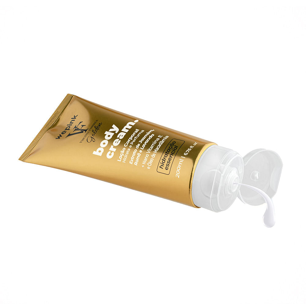 Wepink VF Golden Virginia Fonseca Body Cream Locao Hidratante Corporal 200ml
