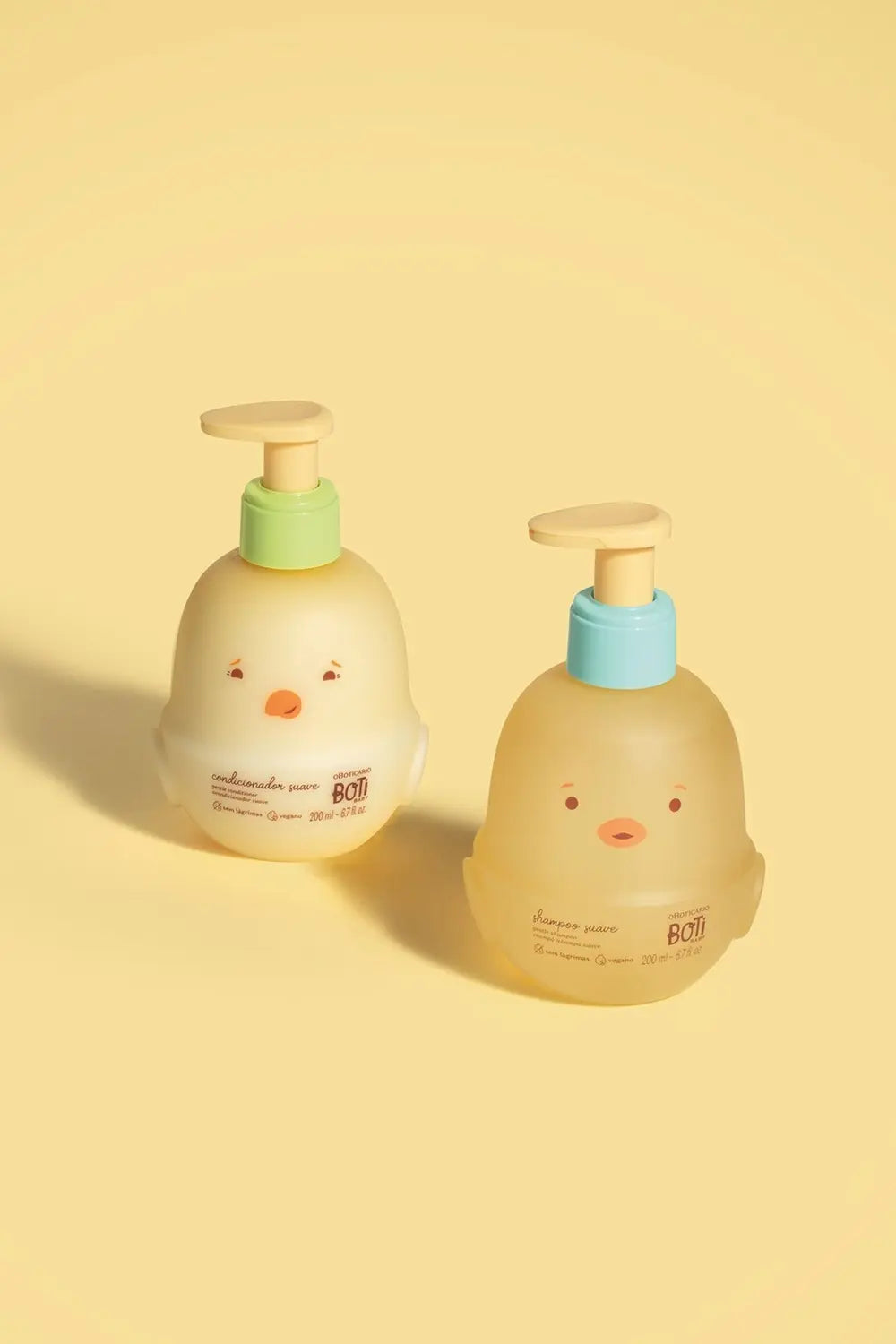 O Boticário Boti Baby Kit Shampoo Suave 200ml + Condicionador Suave 200ml