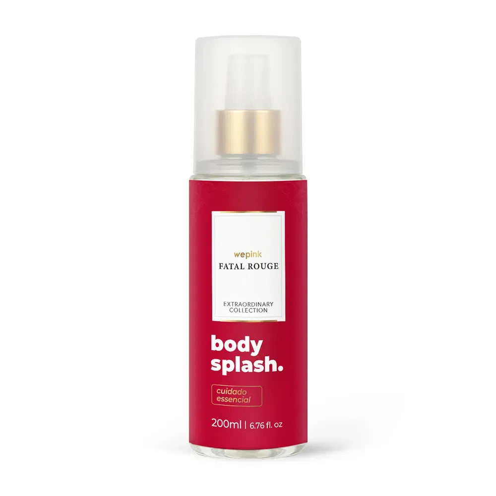 Wepink Fatal Rouge Body Splash Floral Frutado Extraordinary Collection 200ml