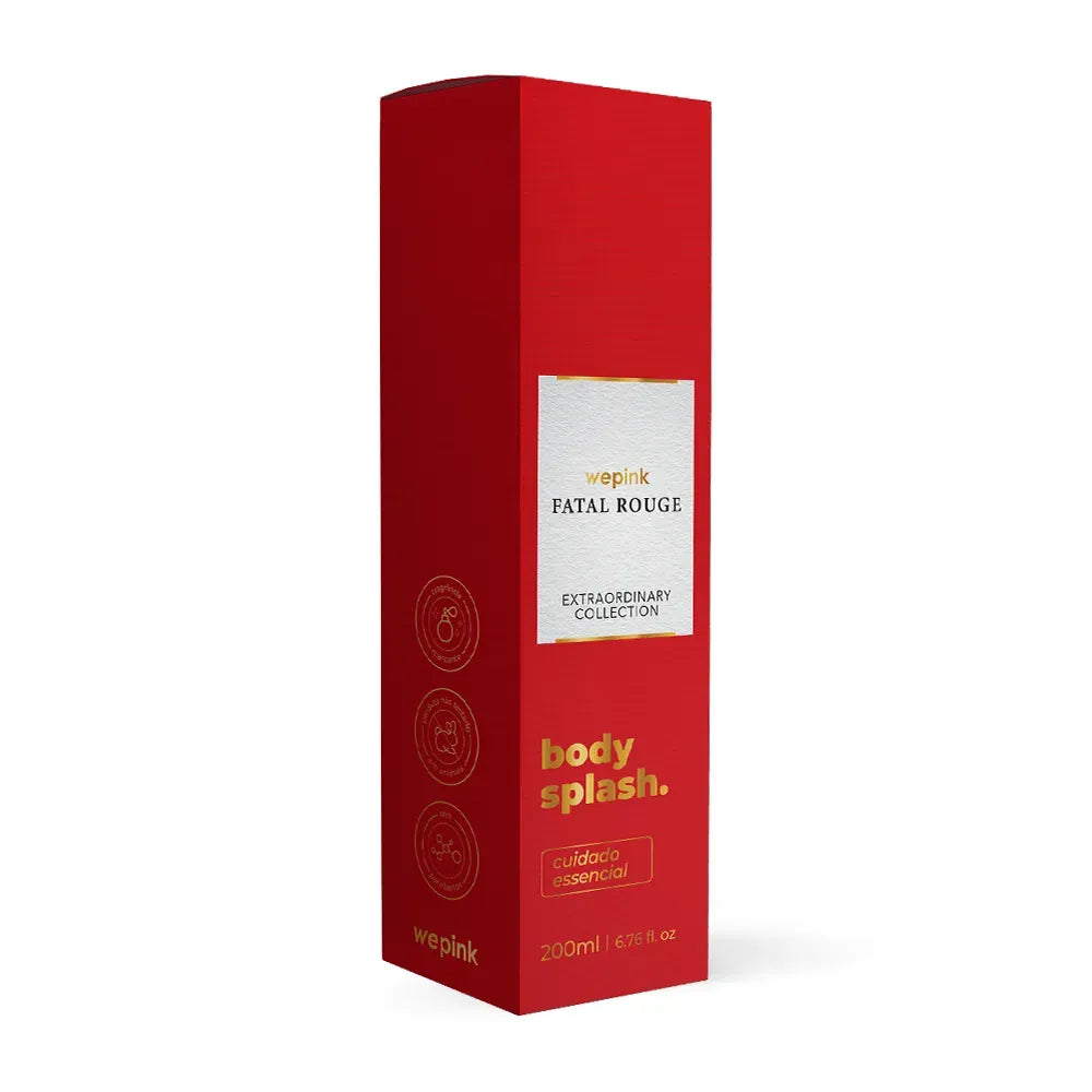 Wepink Fatal Rouge Body Splash Floral Frutado Extraordinary Collection 200ml