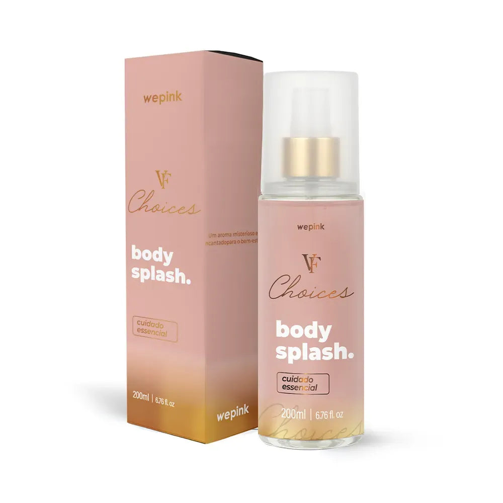 Wepink VF Choices Body Splash 200ml com caixa
