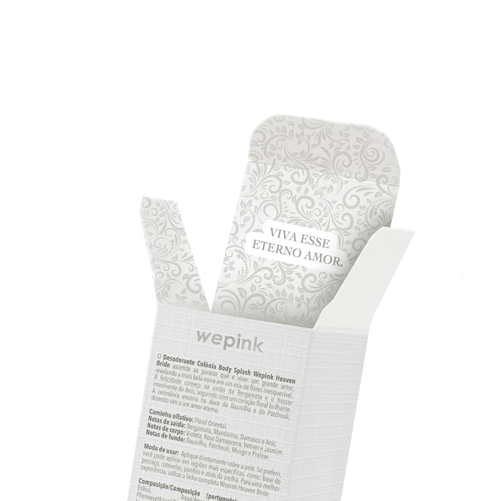 Wepink Heaven Bride Body Splash Desodorante Colônia 200ml