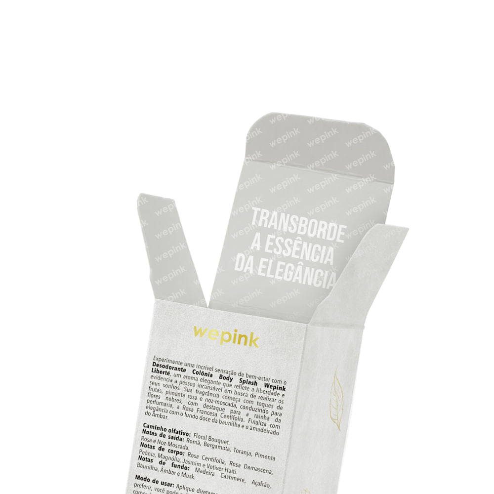 Wepink Liberté Body Splash Desodorante Colônia 200ml