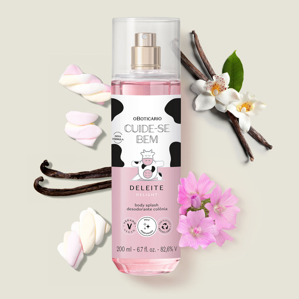 O Boticário Cuide-se Bem Deleite Body Splash 200ml - ambientada