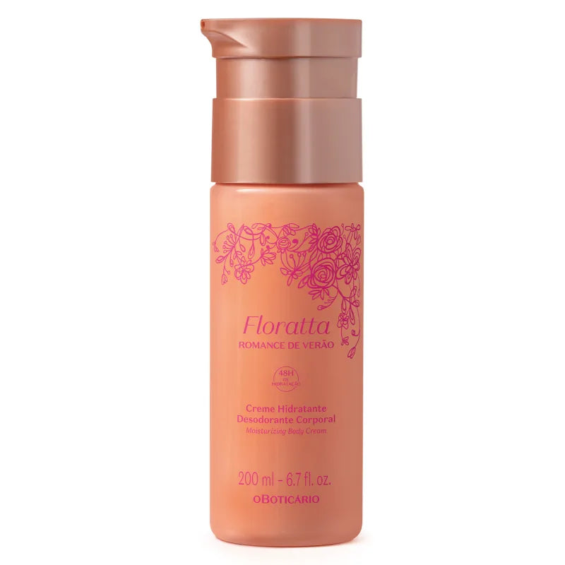 O Boticário Floratta Romance de Verão Creme Hidratante Corporal 200ml