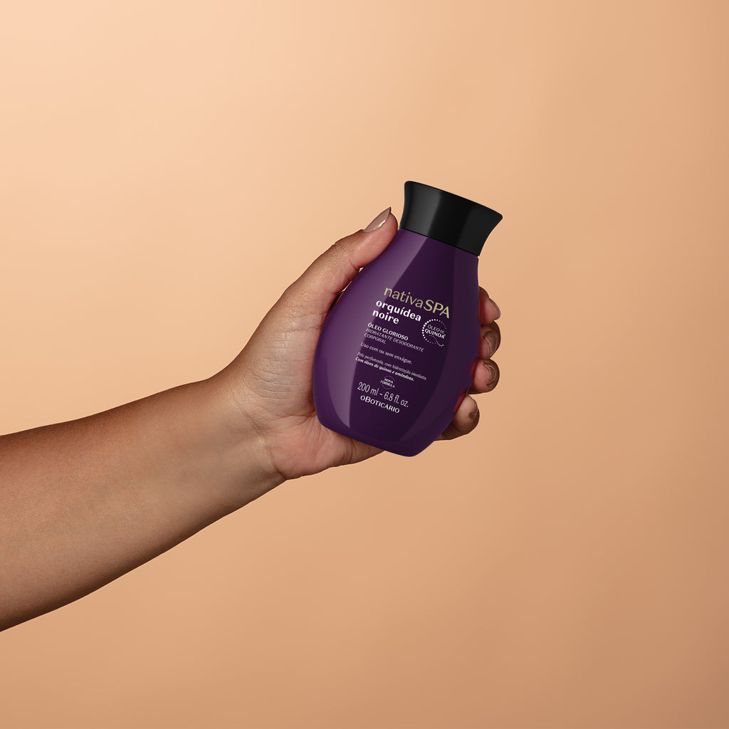 O Boticário Nativa SPA Orquídea Noire Óleo Corporal Hidratante 200ml