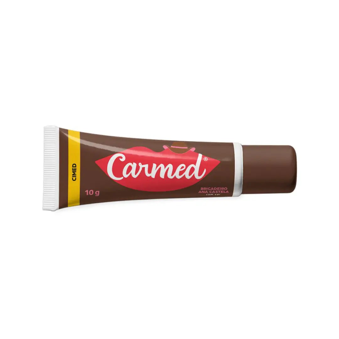 Carmed Hidratante Labial Brigadeiro Ana Castela com Cor Efeito Gloss 10g