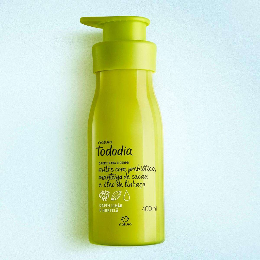 Creme Corporal Tododia Capim Limão e Hortelã - 400ml