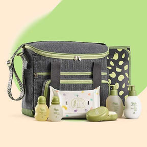Conjunto Bolsa com Trocador Mamãe e Bebê