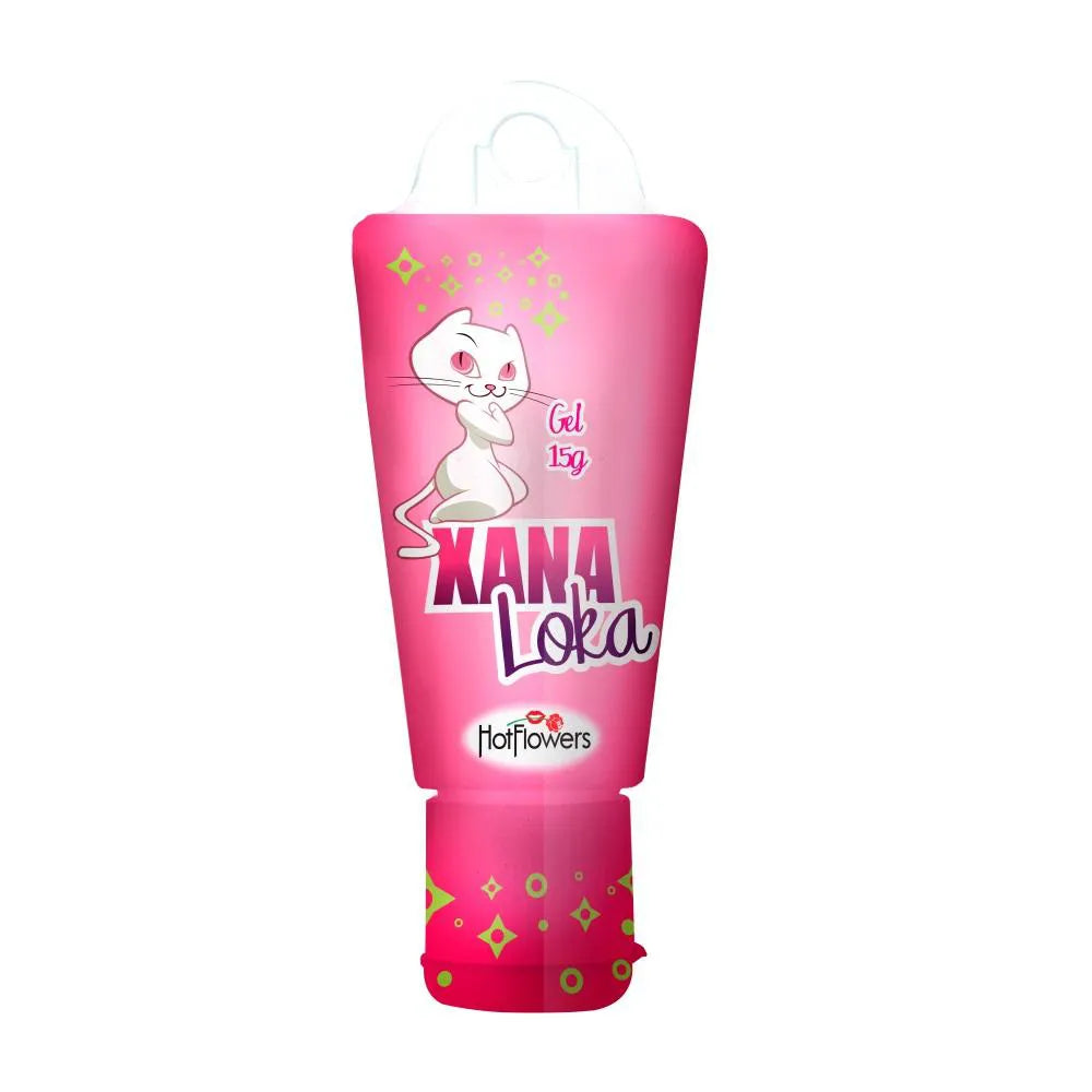 Hot Flowers Xana Loka Gel Excitante Feminino 15g - bisnaga