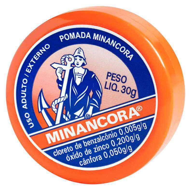 Minancora Pomada Multiuso Pele Oleosa Seca Espinhas Farmacia Cuidados Pele 30g