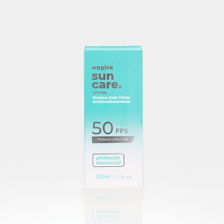 Wepink Suncare Protetor Solar Facial FPS 50 Toque Seco Matte 30ml