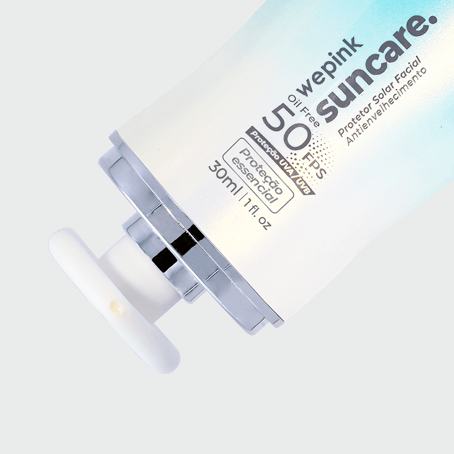 Wepink Suncare Protetor Solar Facial FPS 50 Toque Seco Matte 30ml