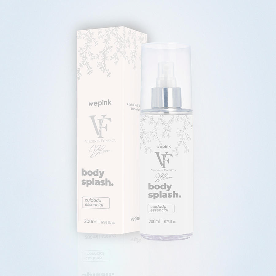 Wepink VF Bloom Body Splash Desodorante Colônia Floral Frutado 200ml