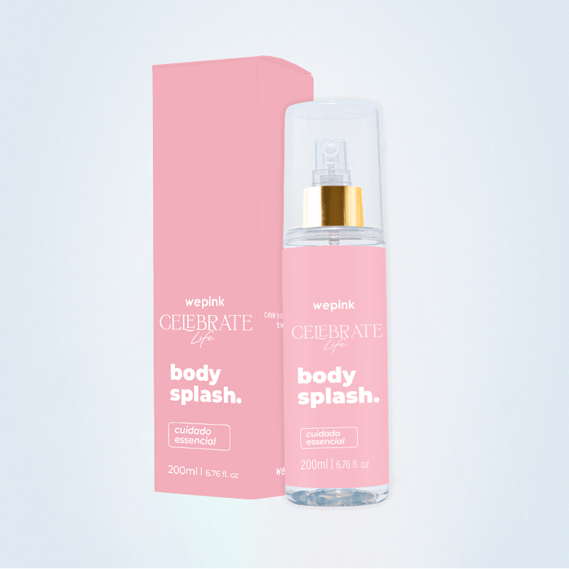 Body Splash Celebrate Life Desodorante Colônia Wepink - 200ml