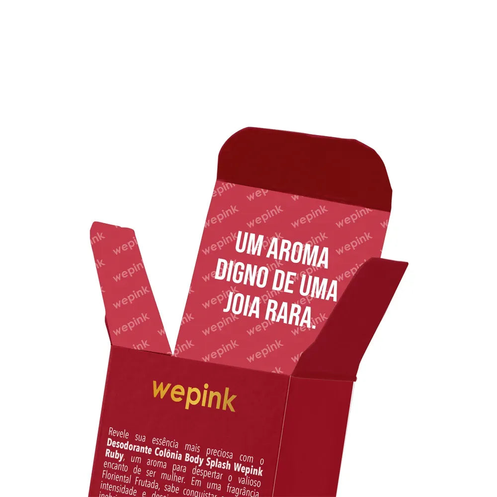 Wepink Ruby Body Splash Desodorante Colônia Feminino 200ml
