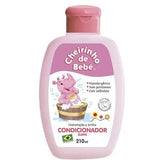 Condicionador Infantil Cheirinho De Bebe Rosa 210 ml