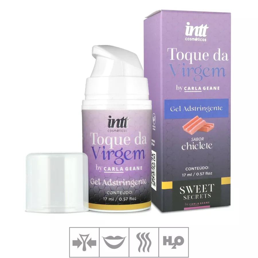 Intt Toque da Virgem Gel Adstringente Bejável Chiclete 17ml