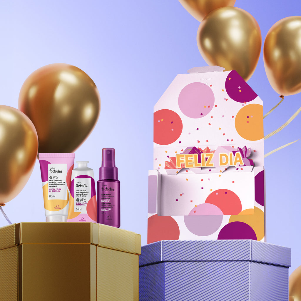 Natura Tododia Regalo de Feliz Cumpleaños (3 productos) 