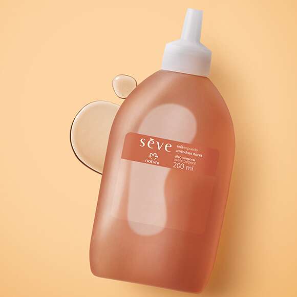 Refil Óleo Corporal Seve Amêndoas Doce - 200ml