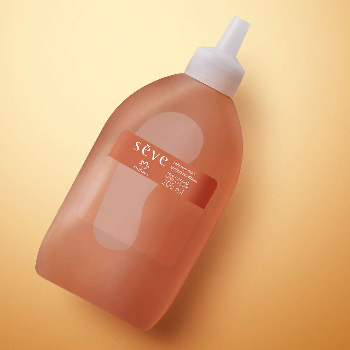 Refil Óleo Corporal Seve Amêndoas Doce - 200ml