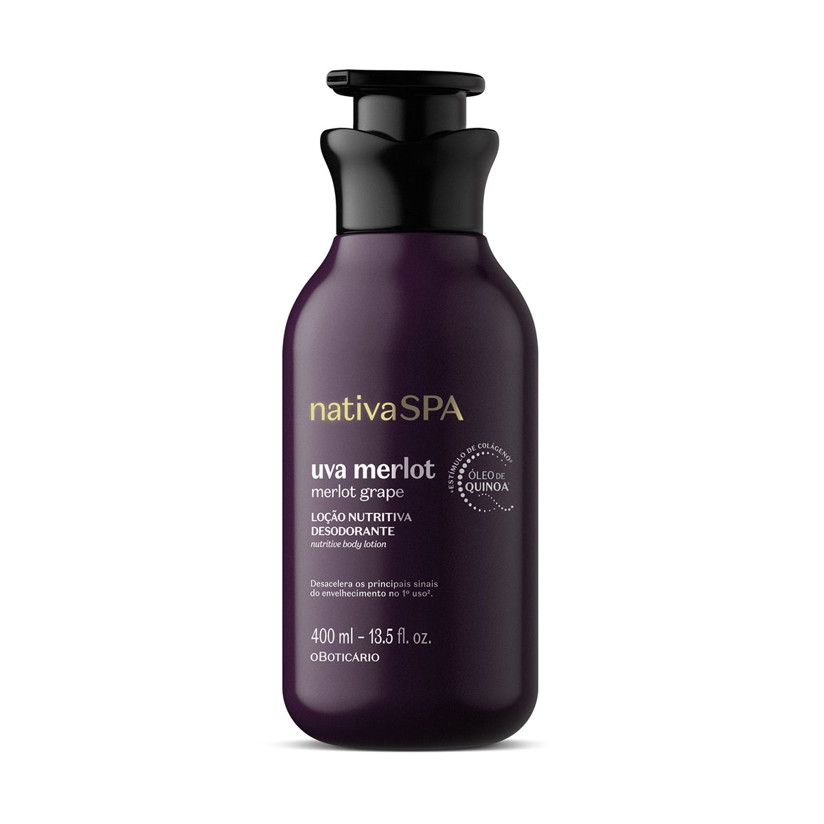 O Boticário Nativa SPA Uva Merlot Loção Nutritiva 400ml