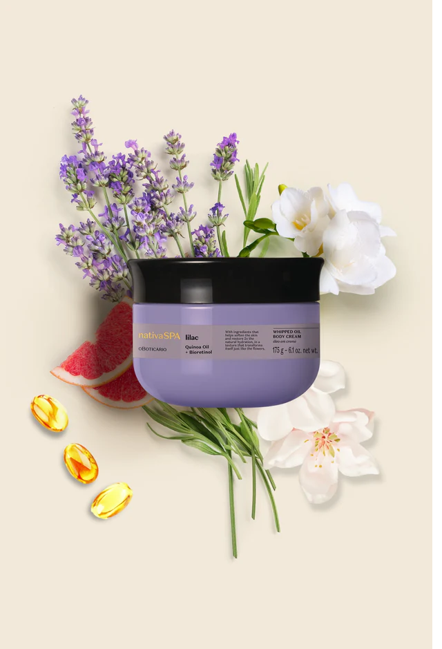 O Boticário Nativa SPA Lilac Óleo em Creme Corporal 175g