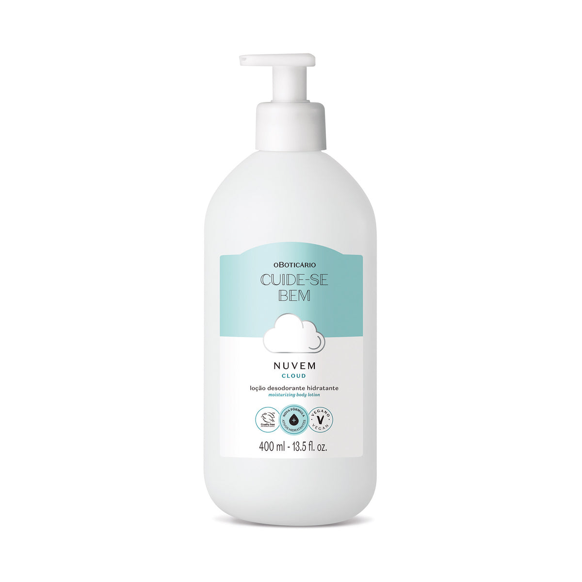 O Boticário Cuide-se Bem Nuvem Loção Hidratante Corporal 400ml