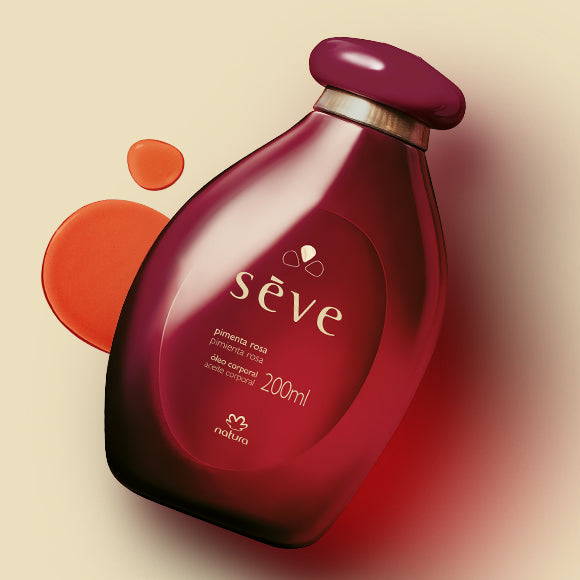 Óleo Corporal Seve Pimenta Rosa - 200ml