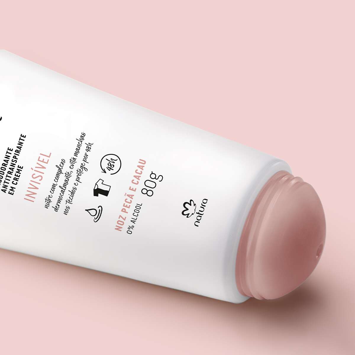 Natura Tododia Desodorante Antitranspirante Creme Noz Pecã e Cacau 80g